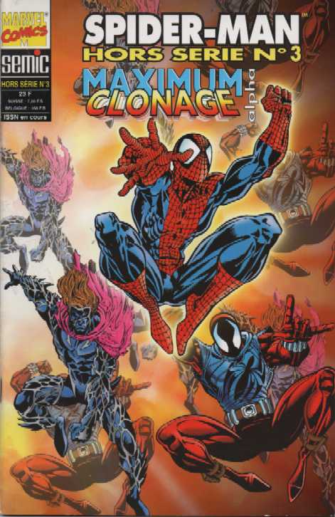 Scan de la Couverture Spiderman Comic n 3
